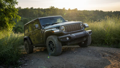 2027 Jeep Wrangler Smoky Mountain Special Edition on dirt path
