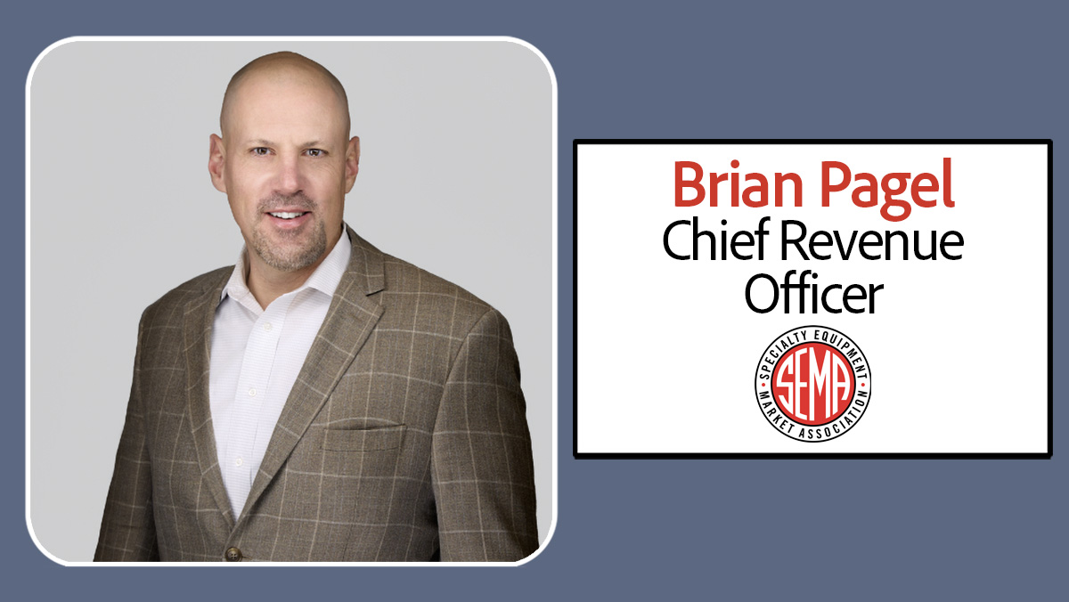 Brian Pagel SEMA Chief Revenue Officer