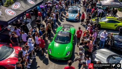 Exotics on Broadway during Monterey Car Week