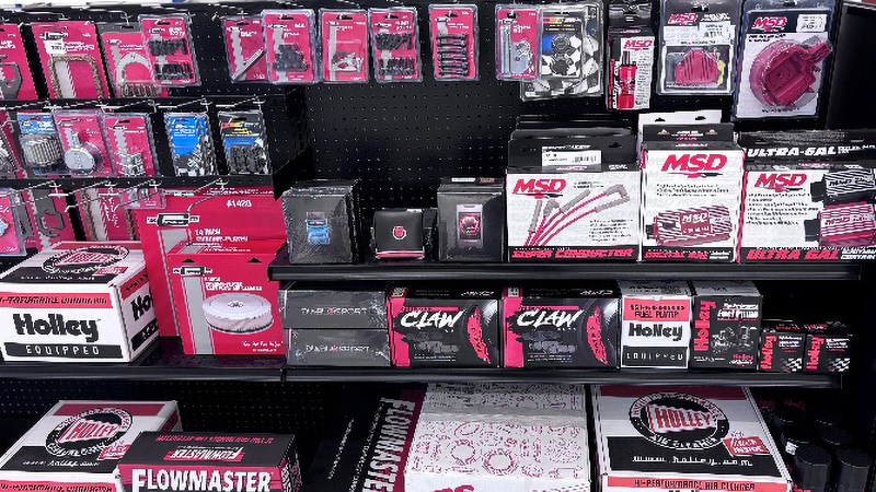 Holley Products on Shelves