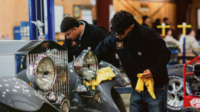 Rancho Cielo auto restoration students prepare a Rolls Royce Phantom II Continental for the Pebble Beach Concours d’Elegance