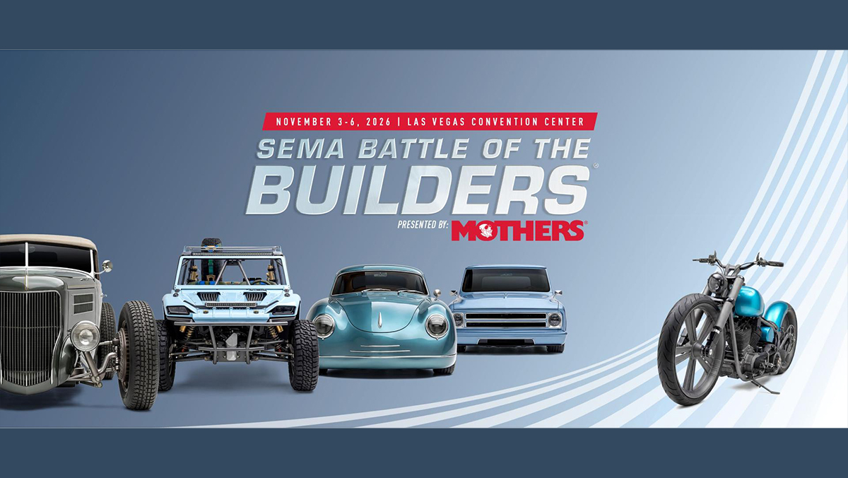 SEMA Battle of the Builders promo graphic