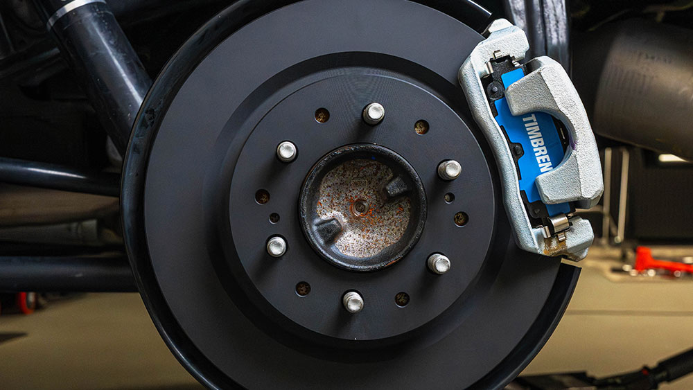 Timbren Brake Enhancement System installed