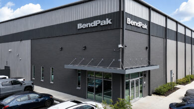 Entrance to the BendPak Donald R. Henthorn Industrial Complex in Alabama