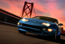 1990s Nissan Z ar on road