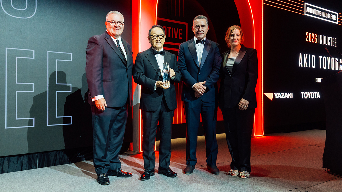 Akio Toyoda Inducted Into the Automotive Hall of Fame
