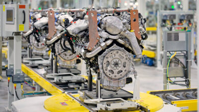 Image from the newly expanded DMAX manufacturing site in Brookville, OH, where production of the 8.3L Duramax Turbo-Diesel V8 takes place.