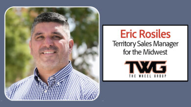 Eric Rosiles as Territory Sales Manager for the Midwest