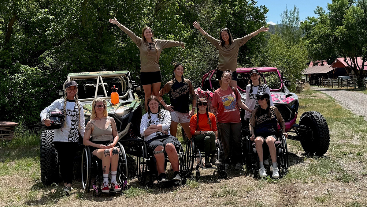 High Fives foundation Return to Dirt group shot
