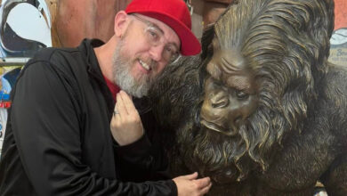 Jason Phelps and Big Foot