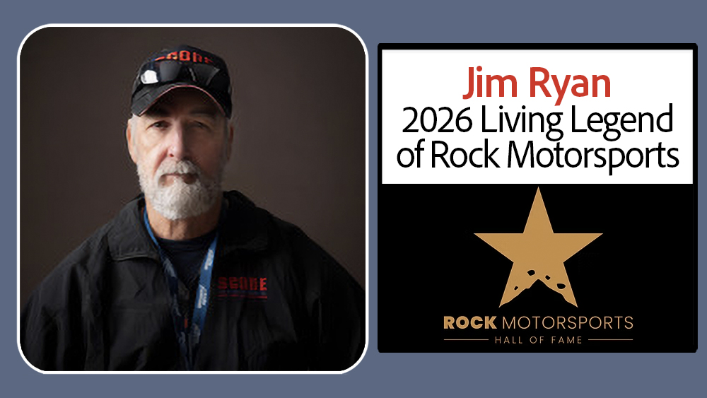 Jim Ryan Named a 2026 Living Legend of Rock Motorsports