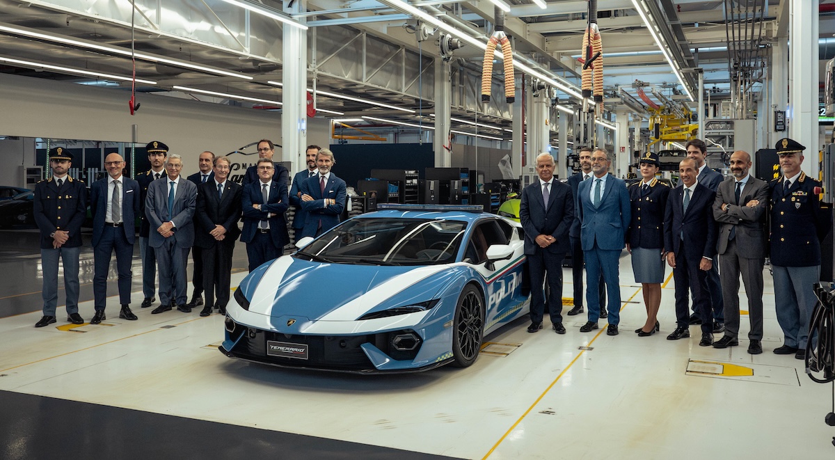 Lamborghini Italian Police partnership