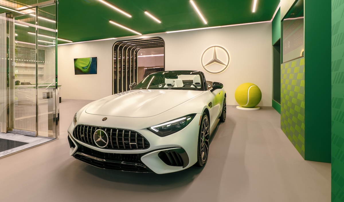 Mercedes-Benz Dealer Turns Window Shopping Into Car Shopping | THE SHOP