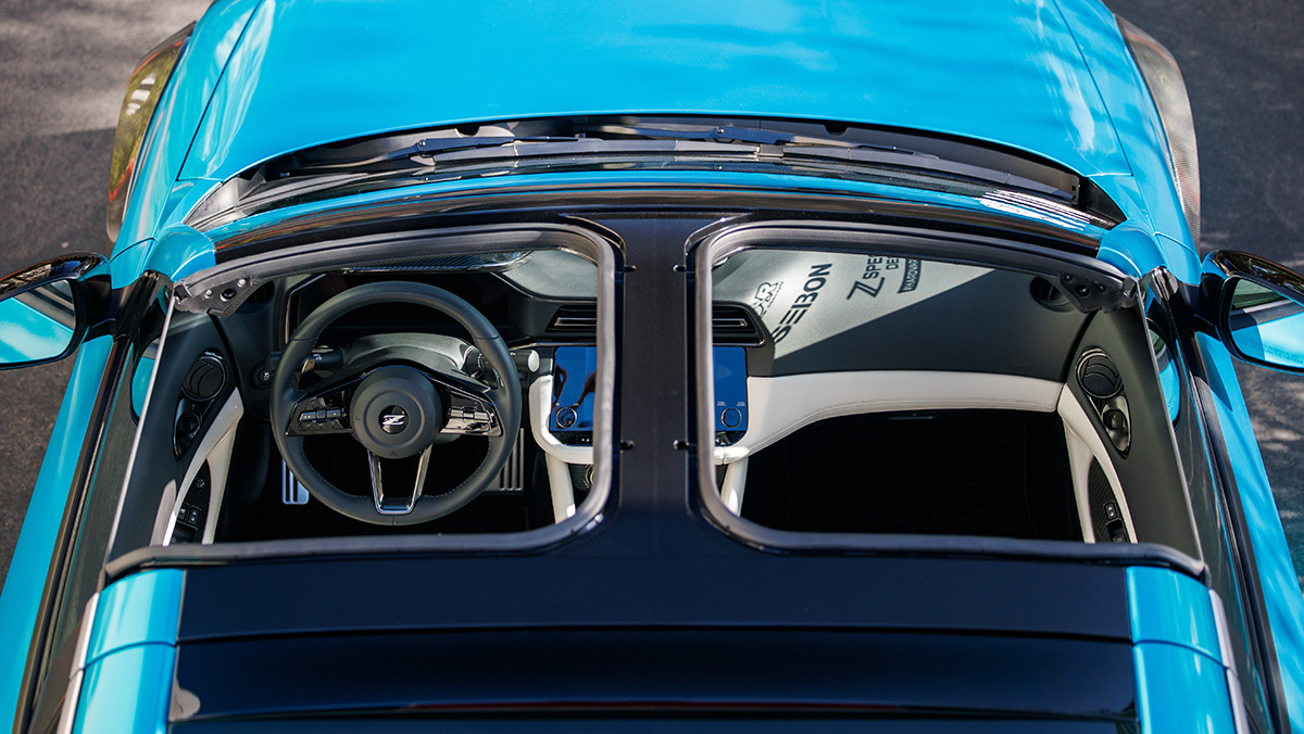 Nissan Z Kaze Concept from top