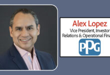 PPG Alex Lopez Vice President, Investor Relations, Operational Finance