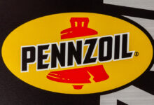 Pennzoil Synthetic Motor Oil Container and trademark Logo