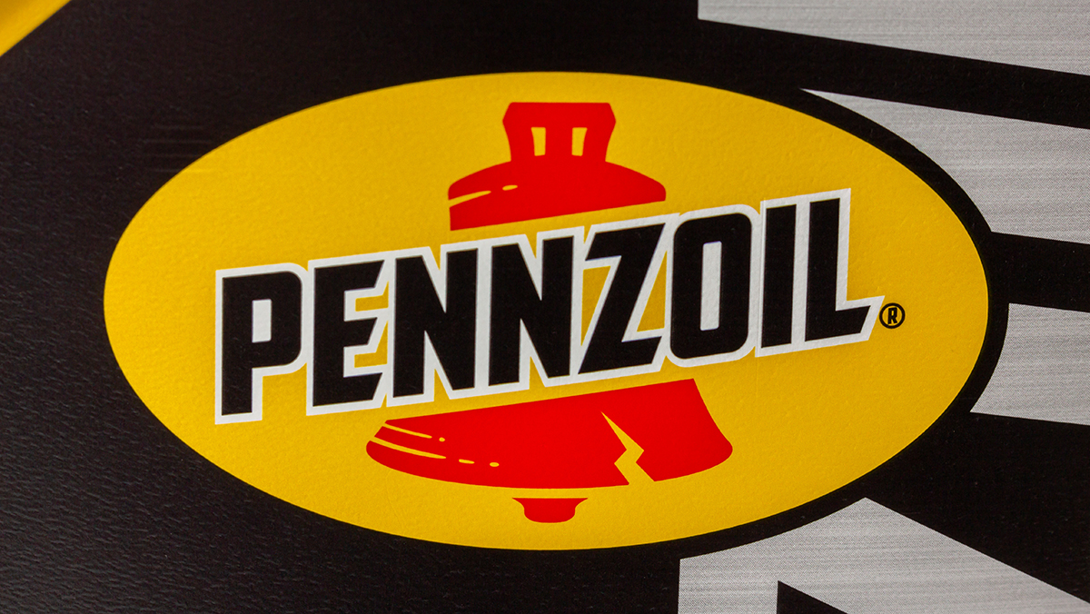 Pennzoil Synthetic Motor Oil Container and trademark Logo
