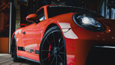 Porsche at All-Stars Car Show at Daikin