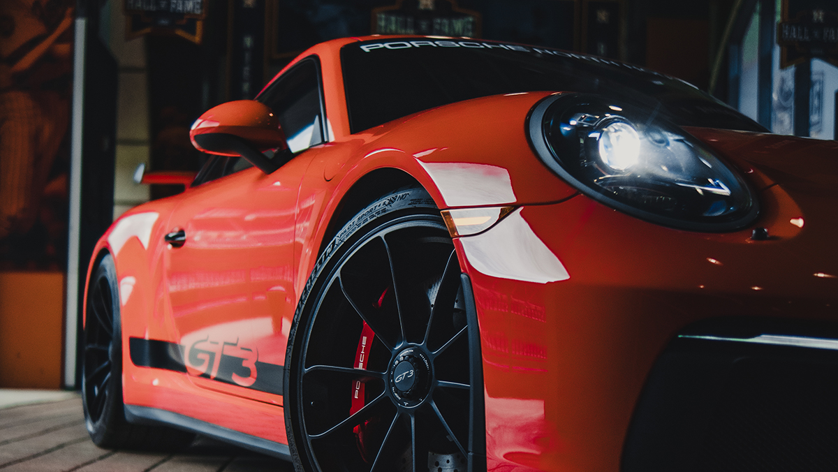 Porsche at All-Stars Car Show at Daikin