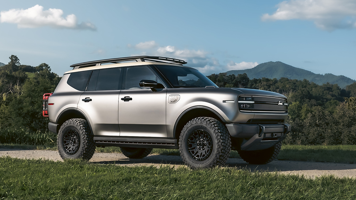 Scout Motors Traveler SUV off-road concept vehicle