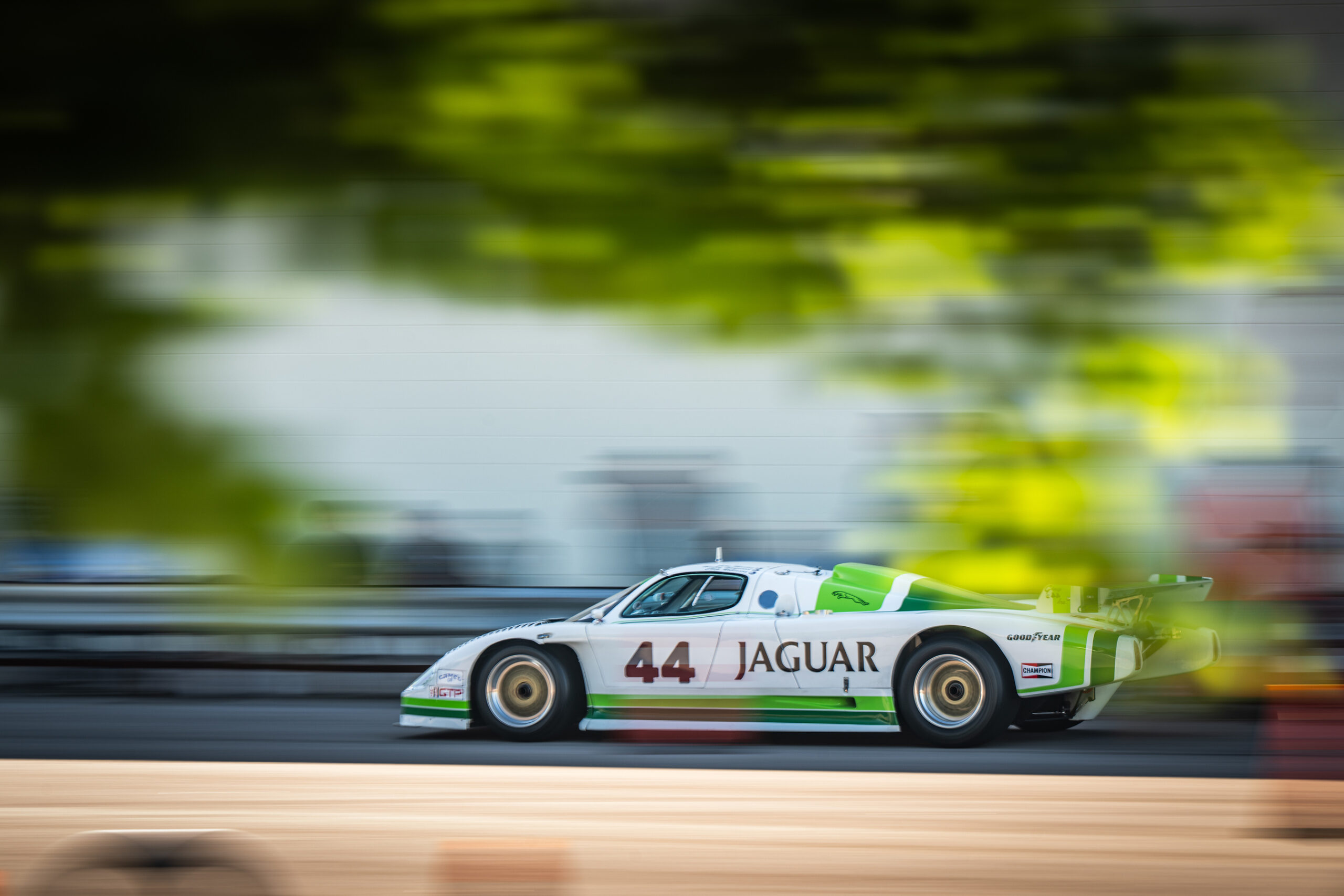 Simeone foundation XJR-7 on course