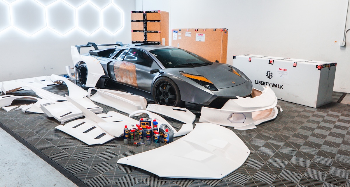 wd-40 throtl sema lambo build