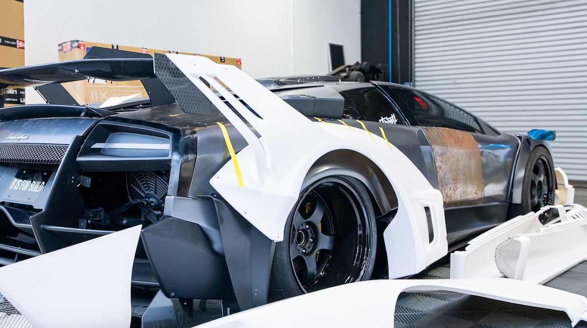 WD-40, Throtl Partner on Twin-Turbo Lamborghini Murcielago Build | THE SHOP