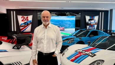 duPont REGISTRY Tom Cabrerizo in front of collection
