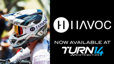 Turn 14 Distribution and Havoc Racing logos