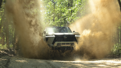 awe lexus suv mud splash