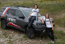 Abby Connolly and Amy Hein with 2027 Honda Passport TrailSport
