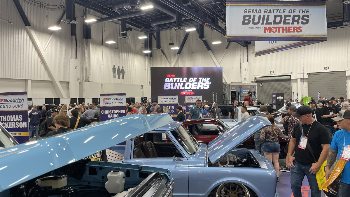 Battle of the Builders section at SEMA Show 2025