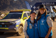 Carey Lando and Andrea Shaffer at Rebelle Rally 2025_Photo by Tim Sutton
