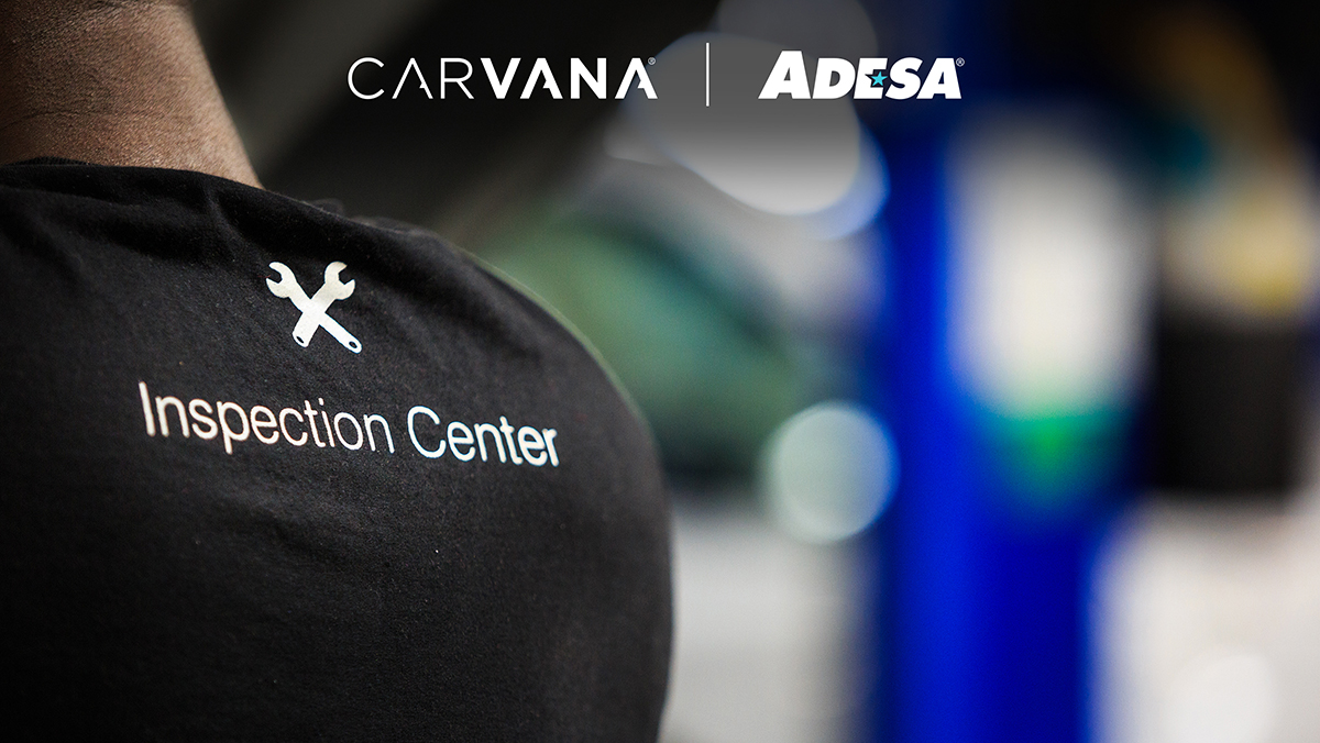 Carvana and ADESA logos