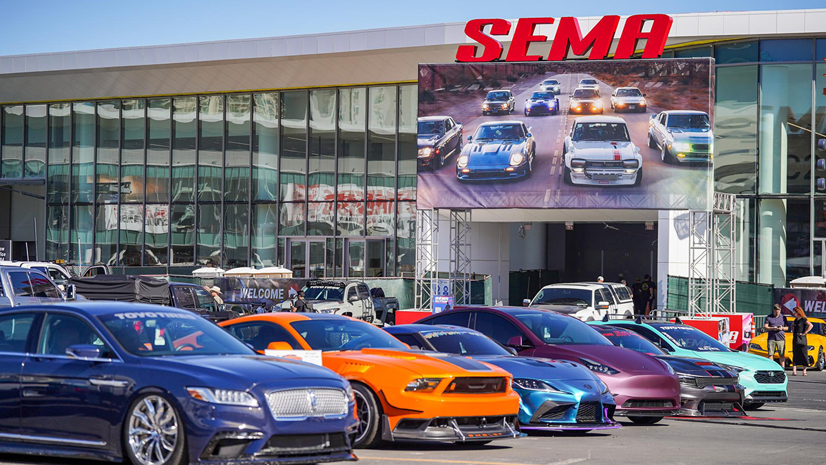 Creator Zone in parking lot at SEMA Show