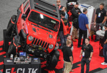 Jeep on display at SEMA Show