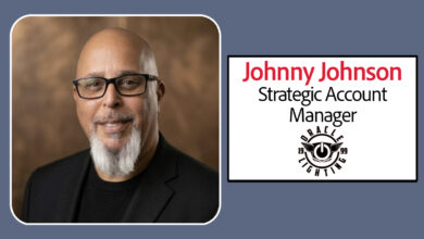 Johnny Johnson as Strategic Account Manager Oracle Lighting