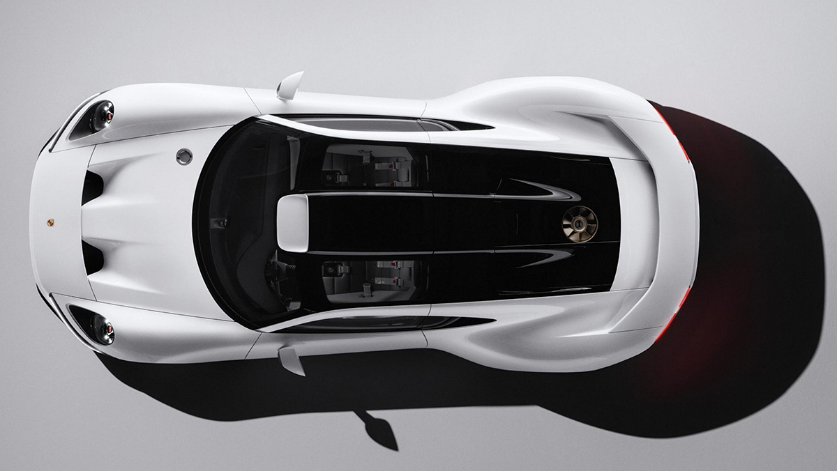 Porsche Mission S overhead