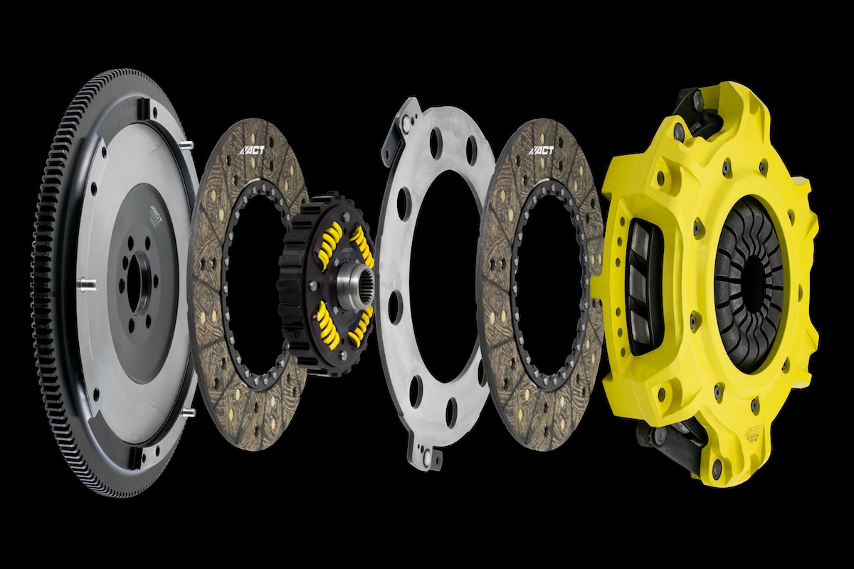 Pro-Touring Advanced Clutch exploded view of clutch