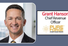 PureForge Names Grant Hanson Chief Revenue Officer