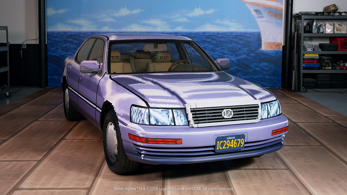 Recreation of Street Fighter's Iconic Beat-Up Car