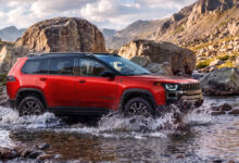 The 2027 Jeep Cherokee Trailhawk water fording