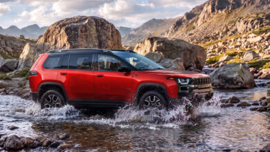 The 2027 Jeep Cherokee Trailhawk water fording