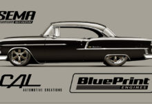 BluePrint Engines promo graphic for SEMA Show