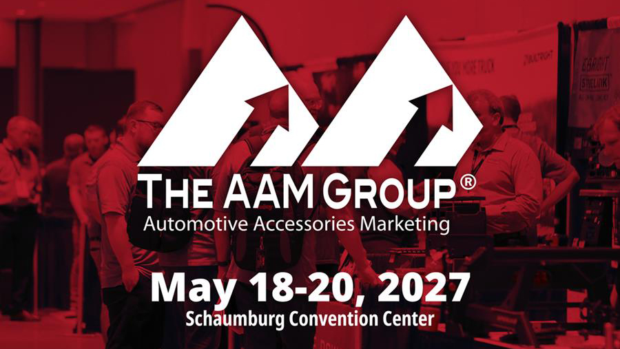 The AAM Group logo and meeting dates