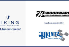 Viking Mergers & Acquisitions, Woodward Machine Corporation and Heintz Performance logos